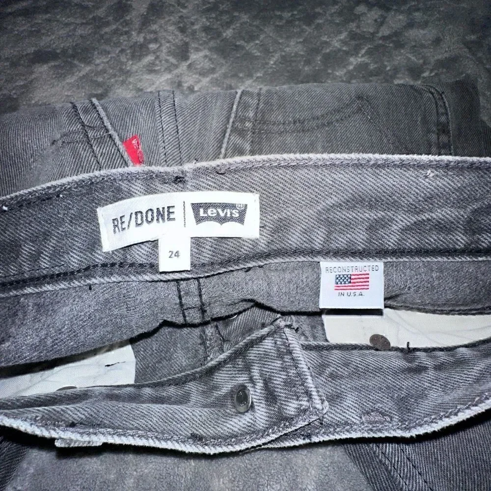 NWTs Re/Done High Rise Skinny Cropped Size 24